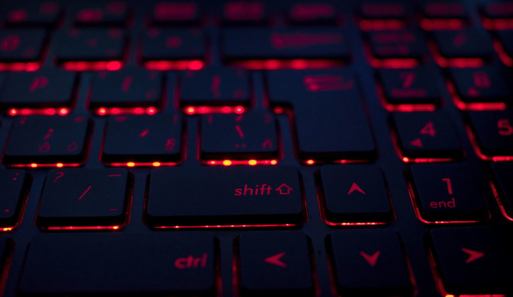 a close up of a keyboard