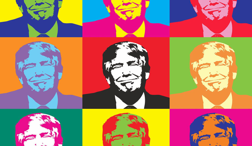 a collage of a man's face