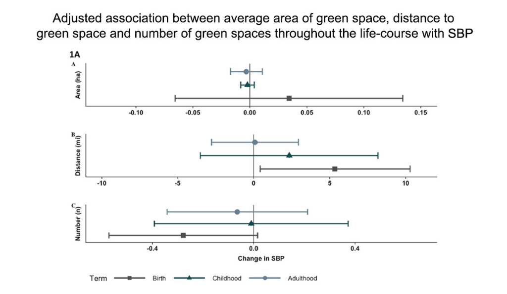 a graph of different sizes and colors