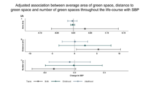 a graph of different sizes and colors