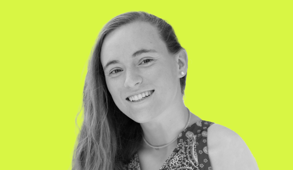 a woman smiling at camera