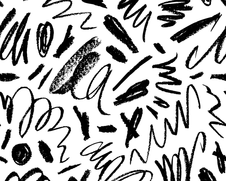 Hand drawn expressive abstract backgrounds in black and white. Concept for sexual health being under attack.