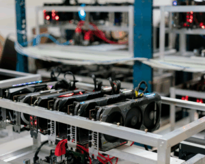 Bitcoin mining farm