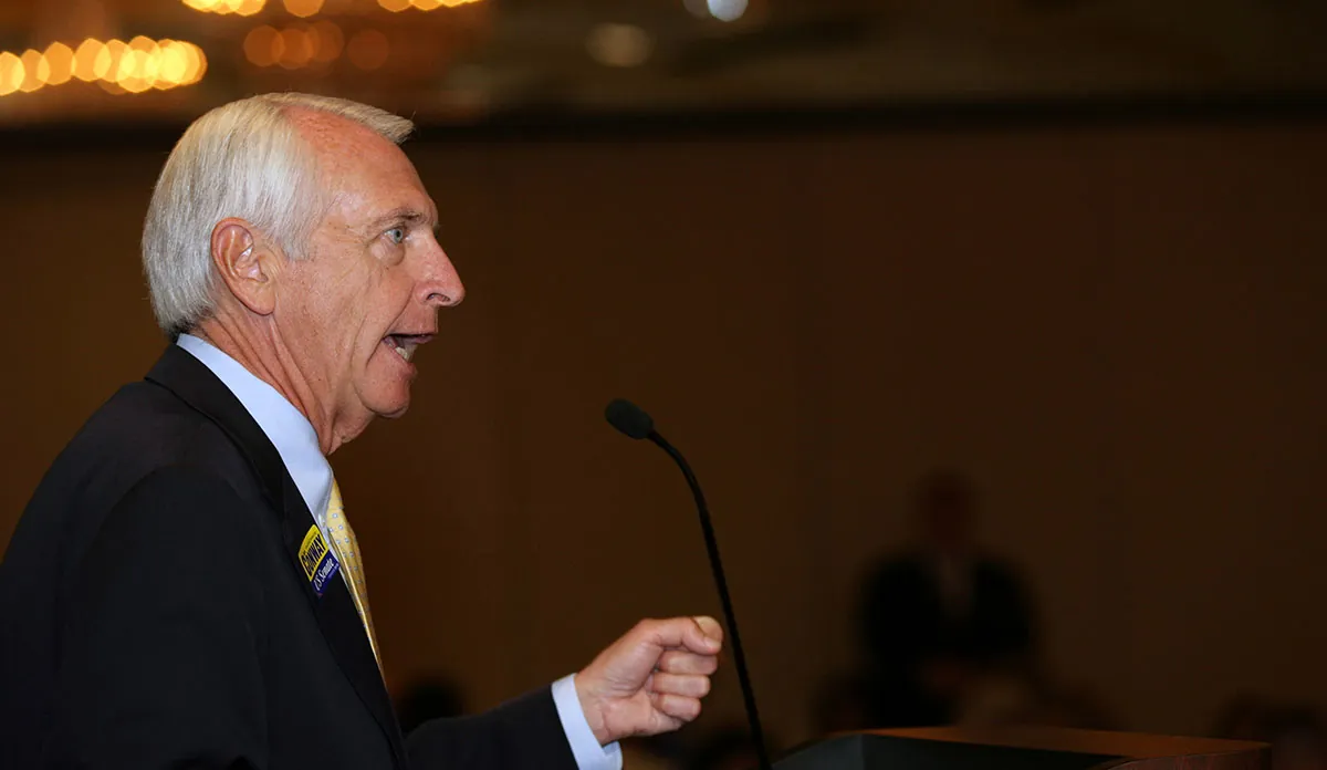 Governor Steve Beshear making a speech