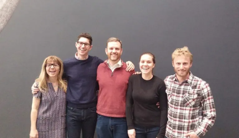 PHP fellows with editor-in-chief David K. Jones