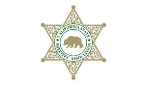 a star shaped badge with a bear
