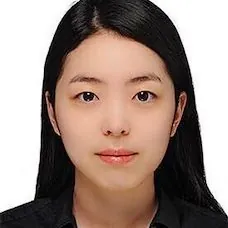 a woman with long black hair