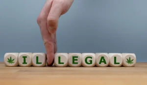 a hand stepping on a dice