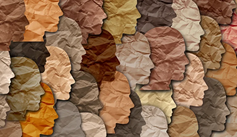 a group of people's faces