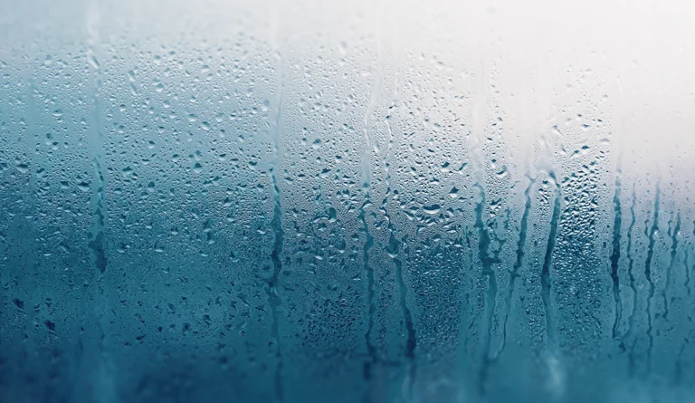 water droplets on a window