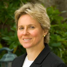 a close-up of a woman smiling