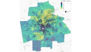 a map of a city