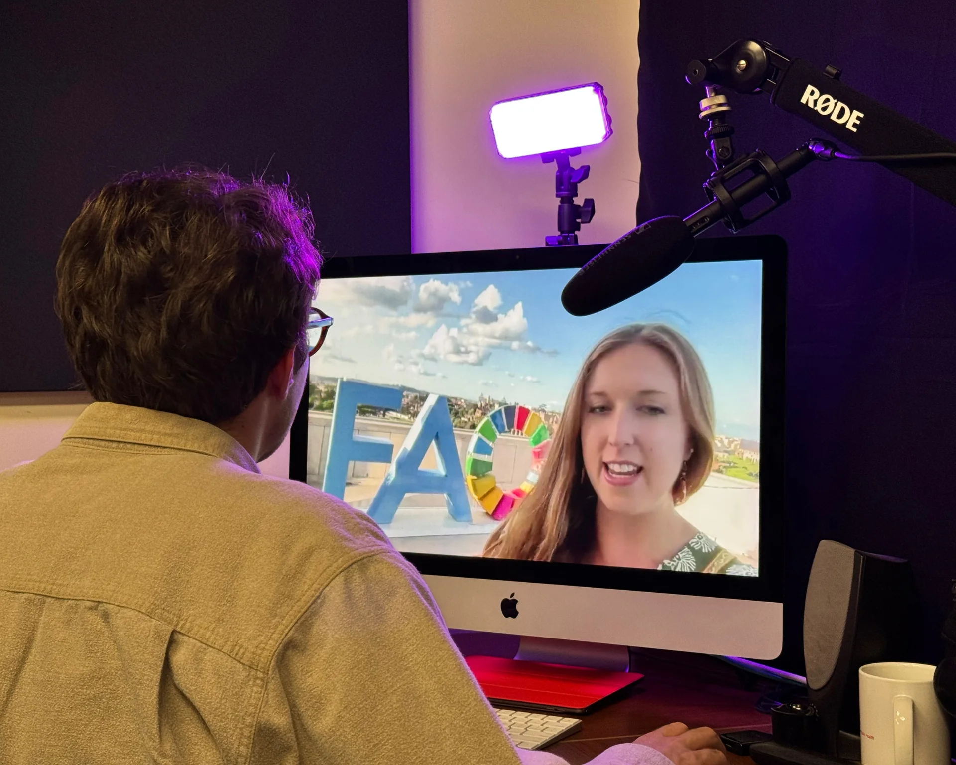 PHPod host, Jack Mellom, speaking with Ashlyn Anderson about global food systems and health