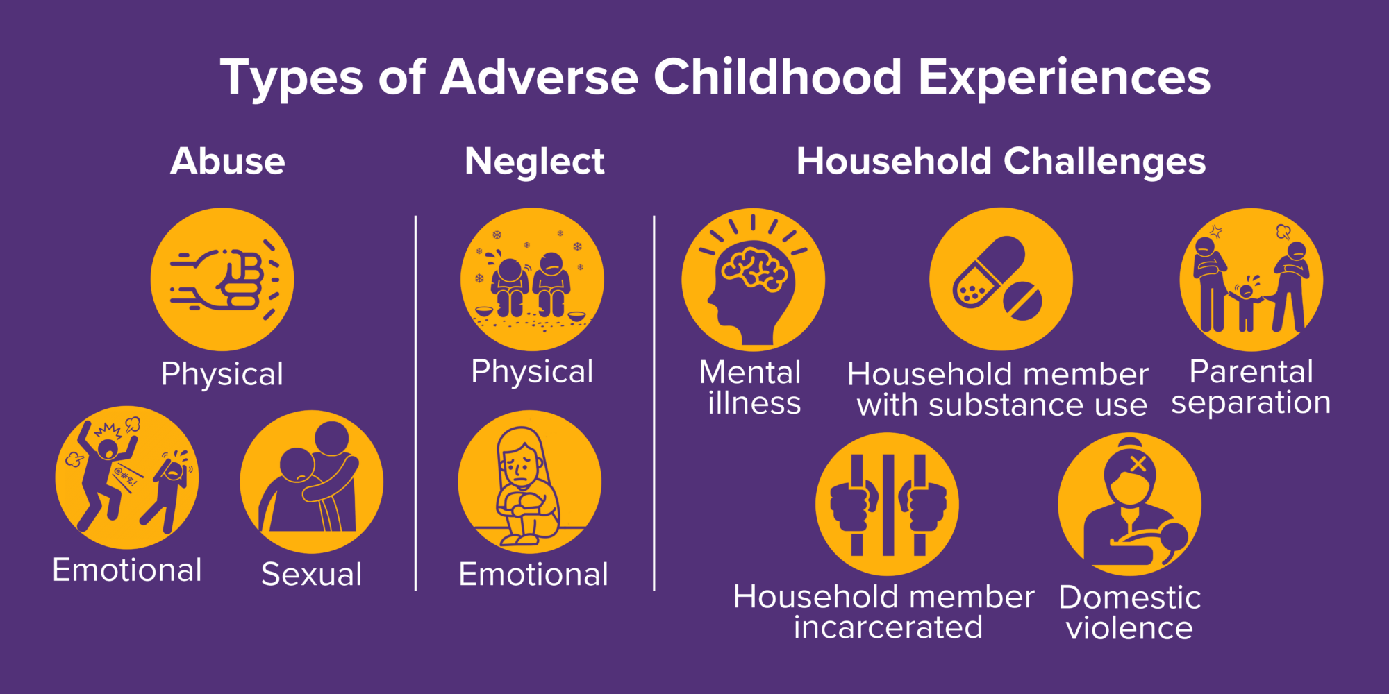 Visual representation of the current ACEs criteria